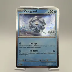 Cryogonal (Holiday Calendar) 047/191 Miscellaneous Cards & Products Holo - Image 1