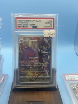 PSA 10 Gengar 074/071 s10a Japanese Pokemon Card Dark Phantasma - Image 1