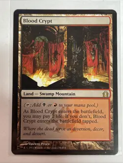 MTG Blood Crypt Return to Ravnica #238 Rare - Image 1