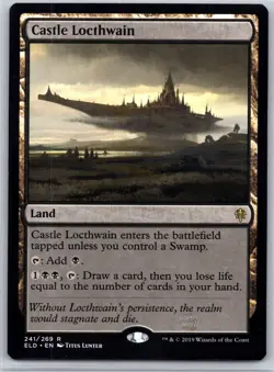 Castle Locthwain R Throne of Eldraine 241 NM - Image 1