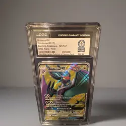 CGC WORLD RECORD 1/1 Noivern GX 141/147 2017 Burning Shadows Ultra Rare Holo EN - Image 1