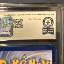 CGC WORLD RECORD 1/1 Noivern GX 141/147 2017 Burning Shadows Ultra Rare Holo EN - Image 3