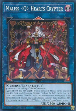 Yugioh - Maliss Hearts Crypter - MP25-EN442 - Common - NM/M - Image 1