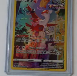 Pokemon TCG Latias GG20/GG70 Crown Zenith GG Full Art Holo - Image 1