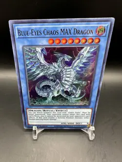 Yugioh Blue-Eyes Chaos MAX Dragon LDS2-EN016 Ultra Rare 1st Edition NM - Image 1