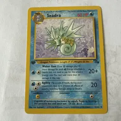 🔥 SEADRA JUNGLE SET NON HOLO FOIL - 1999 POKEMON TCG 42/62 - Image 5