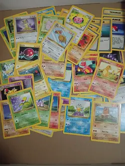 Pokemon Vintage Bulk Card Lot 50 Cards Base/Jungle/Fossil/Neo - Image 1