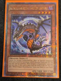Black Dragon Collapserpent 1st Edition Quarter Century Rare RA04-EN204 Yugioh! - Image 1