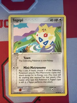 Pokemon TCG Togepi Card 50/109 Non Holo VLP - Image 1