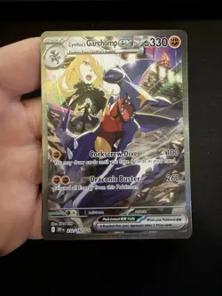 Pokemon TCG Cynthia's Garchomp EX Destined Rivals - Image 1