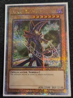 Yugioh! 1x Dark Magician (7th artwork) RA04-EN106 Quarter Century Secret Rare NM - Image 1