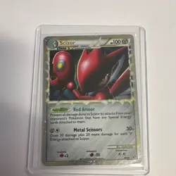 Pokemon TCG Scizor Prime Undaunted 84/90 Holo Ultra Rare 100HP English - Image 1