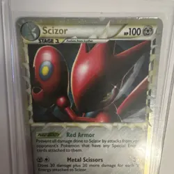 Pokemon TCG Scizor Prime Undaunted 84/90 Holo Ultra Rare 100HP English - Image 3