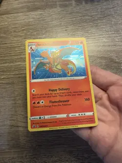 Pokemon TCG Special Delivery Charizard SWSH075 Holo - Near Mint - Image 5
