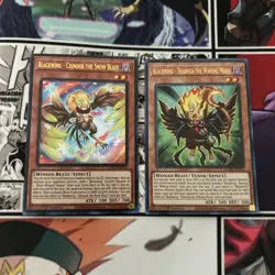 YuGiOh! Blackwing - Chinook the Snow Blast MP23-EN154 Ultra Rare 1st Edition NM - Image 1