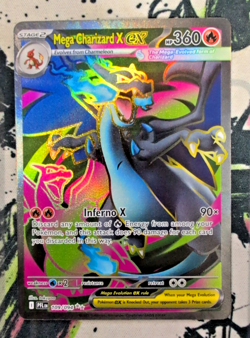 Mega Charizard X Ex 109/094 Pokemon Phantasmal Flames - Image 1