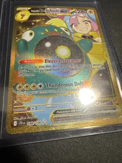 Iono's Bellibolt ex Hyper Rare Pokemon TCG Journey Together 188/159 - Image 5