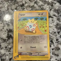 Pokemon Aquapolis Togepi 114/147 NEAR MINT - Image 1