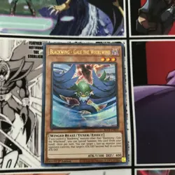 Yugioh! Blackwing - Gale the Whirlwind - BLCR-EN056 - Ultra Rare - 1st Edition N - Image 1