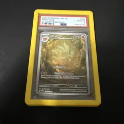 Pokemon 2023 Obsidian Flames Ninetales 199/197 Illustration Rare Holo PSA 8 - Image 1