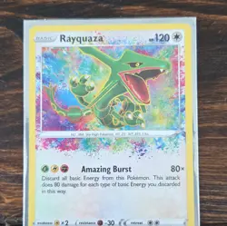 The Pokemon Company Rayquaza 138/185 Vivid Voltage Amazing Rare Holo EN 120HP - Image 1