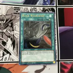 Yugioh Black Whirlwind BLAR-EN060 Ultra Rare 1st Ed NM - Image 1