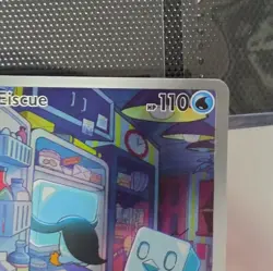 Pokemon TCG Eiscue 205/193 SV02 Paldea Evolved Illustration Rare Full Art Holo - Image 4