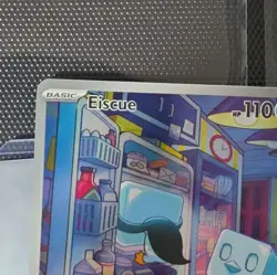 Pokemon TCG Eiscue 205/193 SV02 Paldea Evolved Illustration Rare Full Art Holo - Image 5
