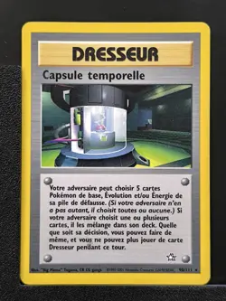 Carte Pokemon Capsule Temporelle 90/111 Unlimited Ed 2 Neo Genesis Wizards 1 - Image 2