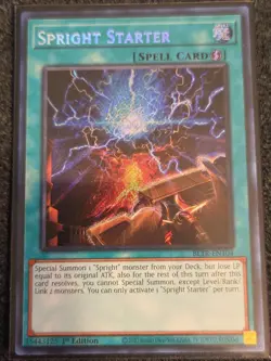 Yugioh! Spright Starter - BLTR-EN104 - Secret Rare - 1st Edition Near Mint, Engl - Image 1