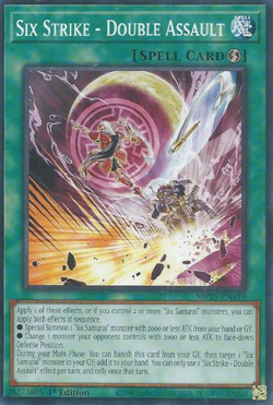 Yugioh - Six Strike - Double Assault - MP25-EN419 - Common - NM/M - Image 1