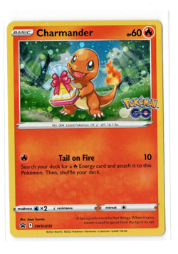 Pokemon - TCG Charmander SWSH232 - SWSH: Sword & Shield Promo Cards Holo GO - LP - Image 1
