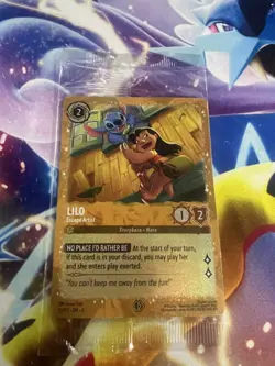 Lilo Escape Artist 25/P2 Sealed Promo Near Mint Lorcana Trading Card Game - Image 1