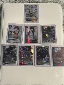 Digimon TCG: Cyber Eden: Set Of 3 Tamer Cards & 5 Digimon Cards. Mint Condition - Image 1