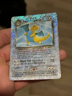 Dark Dragonite 5/110 Legendary Collection Reverse Holo Vintage Pokemon Card - Image 3