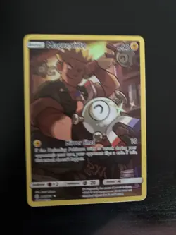 Pokemon Magnemite Cosmic Eclipse Full Art SM Holo Card 242/236 Secret Rare - Image 1