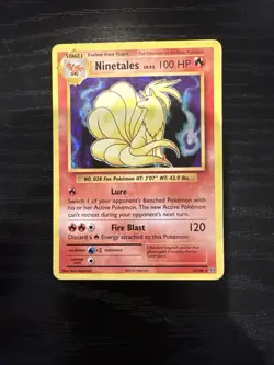 Ninetales 15/108 NM Reverse Holo Rare XY Evolutions Pokemon Card 2016 MP - Image 1