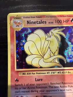 Ninetales 15/108 NM Reverse Holo Rare XY Evolutions Pokemon Card 2016 MP - Image 5