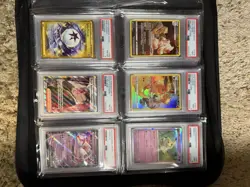 Pokemon PSA Graded 71 card lot. All 9’s and below. - Image 3