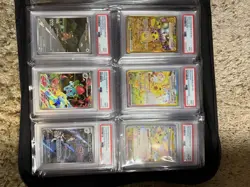 Pokemon PSA Graded 71 card lot. All 9’s and below. - Image 5