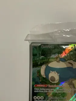 Snorlax SVP EN 051 Promo Scarlet & Violet Pokemon 151 Card - SEALED - Image 3