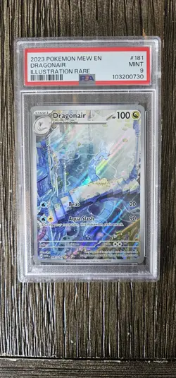 Pokemon TCG Dragonair Illustration Rare Card Scarlet & Violet 151 NM PSA - Image 1