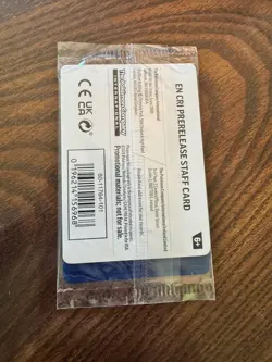 Chaos rising Staff Prerelease Promos Sealed - 4 Promo Cards - Image 2