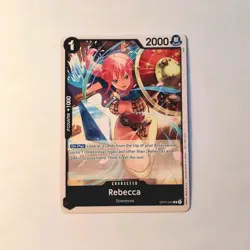 Rebecca Tournament Pack 2025 Vol. 2 OP04-092 One Piece Promotion Cards NM - Image 1