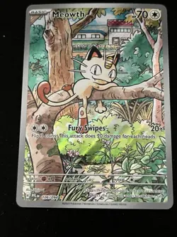 Meowth 106/094 Me02: Phantasmal Flames Holo - Pokemon TCG Card - Image 1
