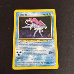 Suicune 27/64 Rare Neo Revelation Pokemon Card - Image 2