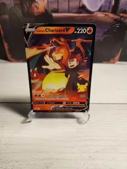 Pokemon Card - Lance's Charizard V Sword & Shield Promo SWSH133 Holo - Image 1