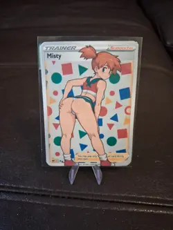Misty | Full Art Custom Made Pokemon Waifu ACG Trainer Art Card - Image 1
