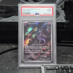Mewtwo 052 Sv: Scarlet & Violet Promo Cards Holo. PSA 9 - Image 1