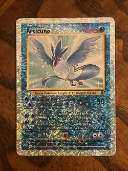 Articuno Legendary Collection Reverse Holo Card 2/110 Damaged - Image 1